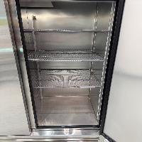 True Three Door Stainless Steel Refrigerator image 2